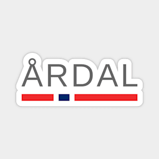 Årdal Norway Magnet