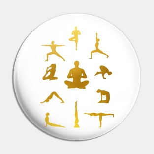 Yoga for men Pin