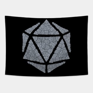 D20 Mosaic Tapestry