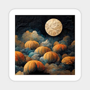 Autumn Moon Magnet