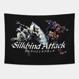 Kamura Hunters "Silkbind Attack" Tapestry