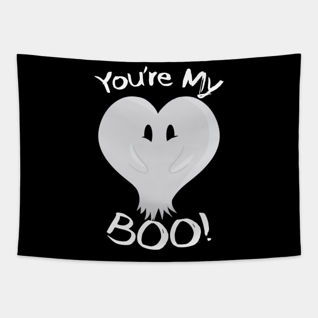 You're My BOOooo! Tapestry by Chuckle Print