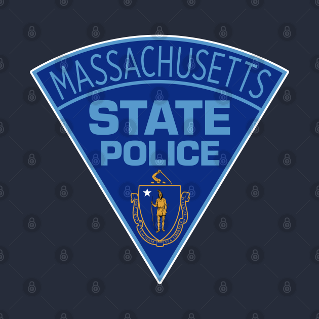 Massachusetts State Police Logo Crest Massachusetts State Police T