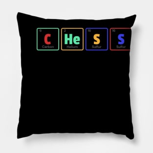 Chess Periodic Table Pillow