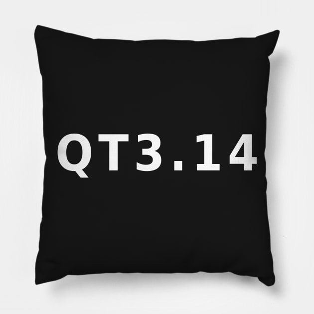 QT 3.14 Pi Cutie Pie Pillow by ciciyu