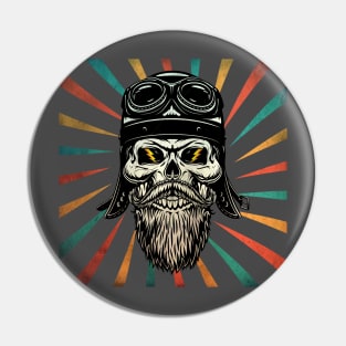 badass skull motors Pin