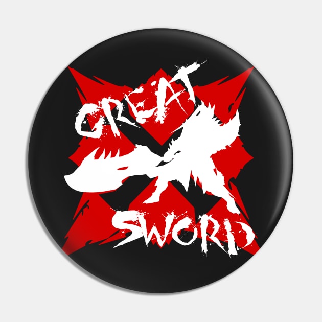 MHG Great Sword Pin by Zebnoiser