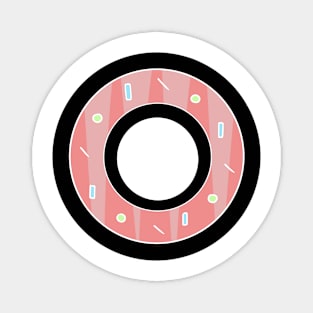 Pink Donut Magnet