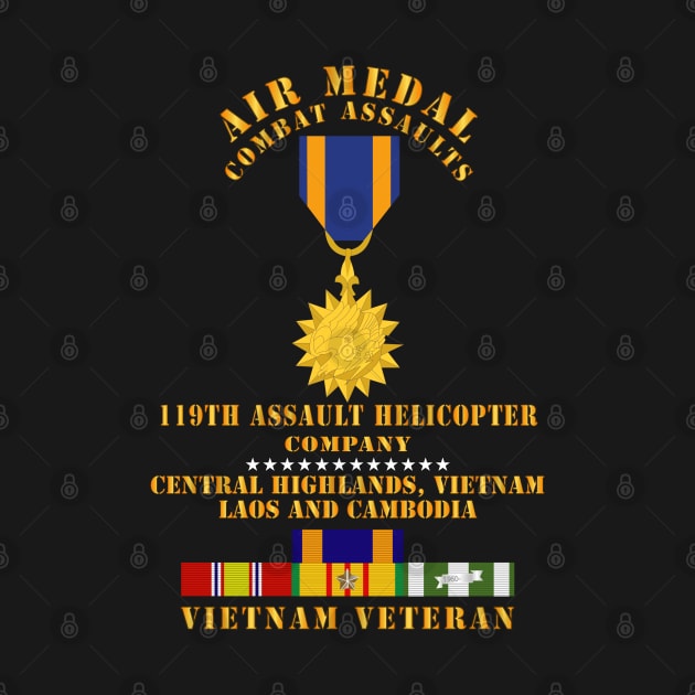 Air Medal - Combat Assaults - 119th AHC - Central Highlands VN Laos Cambod w VN SVC w Air Medal X 300 by twix123844