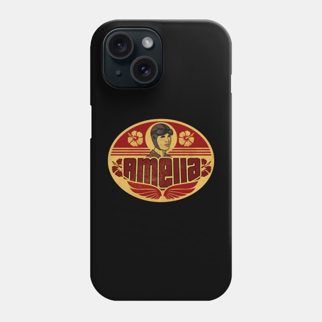 Amelia Classic Aviator Phone Case by CTShirts