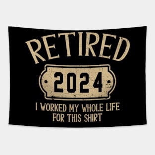 Retired 2024 retirement worked whole life for this Tapestry