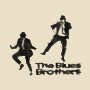 the blues brothers distressed graphic T-Shirt