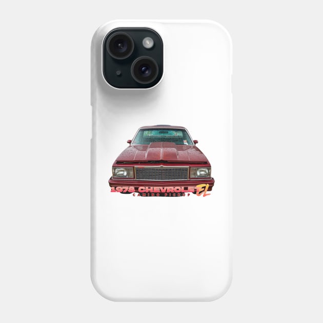 1978 Chevrolet El Camino Pickup Phone Case by Gestalt Imagery