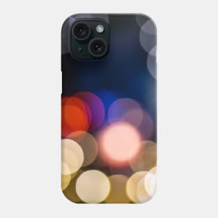 Colourful Bokeh II Phone Case