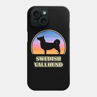 Swedish Vallhund Vintage Sunset Dog Phone Case