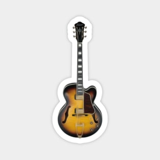 Artistic Archtop Guitar Magnet