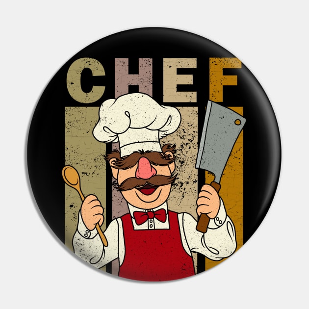 The Muppet Kitchen Swedish Chef Pin by valentinahramov