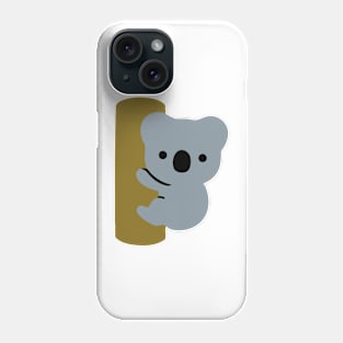 Baby Koala Emoticon Phone Case