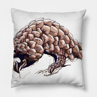 Ground Pangolin Pillow