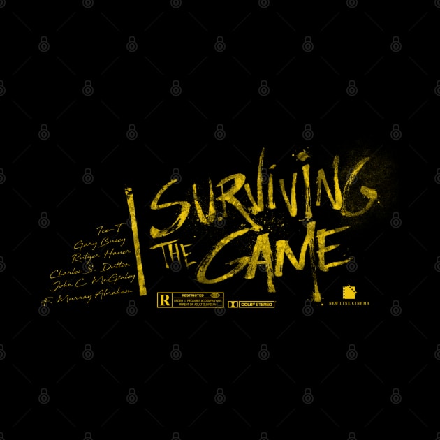 Surviving the Game Title by D-Wrex T-Shirts 