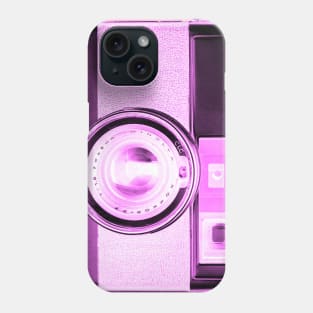 Pink/Magenta - Vintage 1960s Rangefinder Camera Phone Case