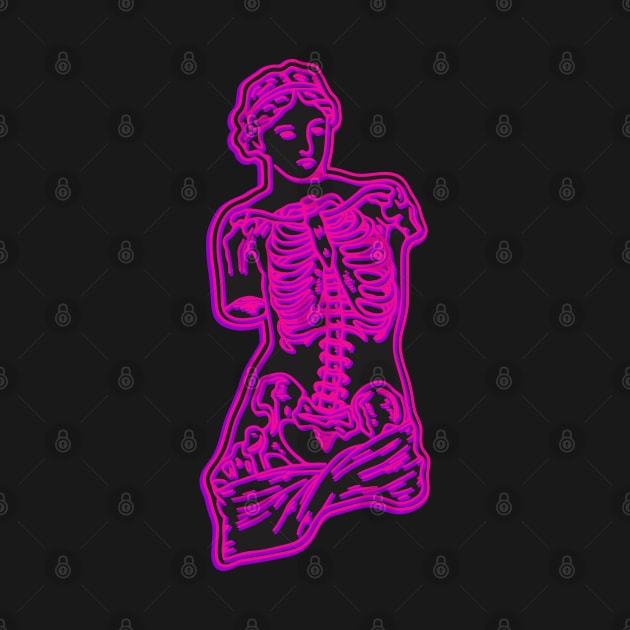 Neon Venus de Milo by DavesTees