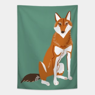 Caberu the Ethiopian Wolf #6 Tapestry