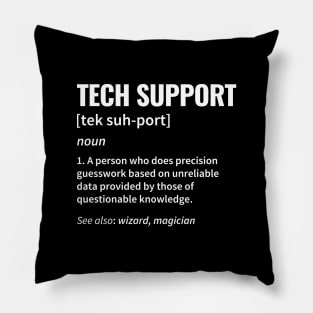 Technical Support Definition Pillow