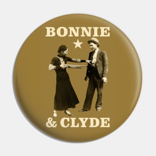 Bonnie & Clyde Pin