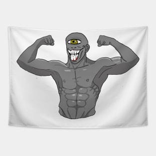 Strong cyclops Tapestry