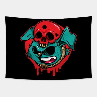 Bunny Skull Tapestry