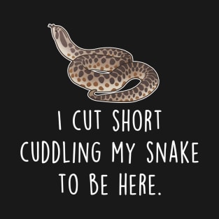 Hognose Snake Cut Short T-Shirt