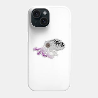 Asexual Flag Spotted Octopus Phone Case