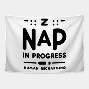 Nap in progress, human recharging Tapestry