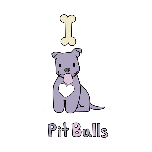 I Love Pit Bulls by CreeW