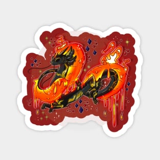 Livs Fire dragon Magnet