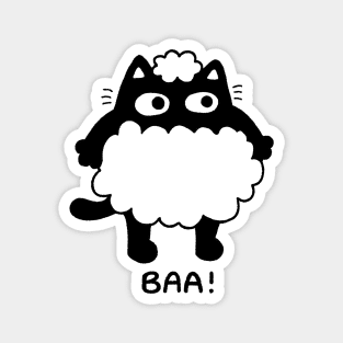 Baa sheep cat Magnet