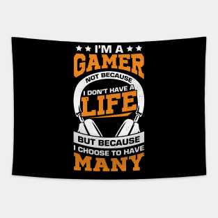 Video Gaming Computer Game Gamer Gift Tapestry