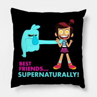 Best Friends Supernaturally! | The Ghost And Molly McGee Pillow