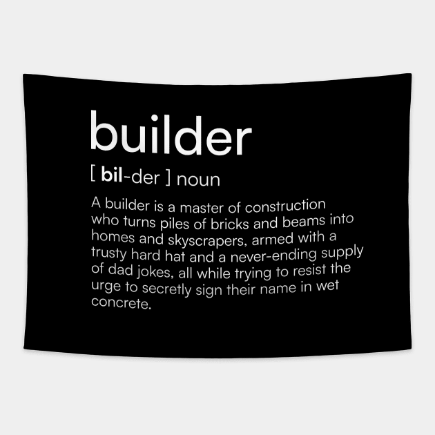 Builder definition Tapestry by Merchgard