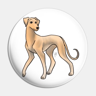 Dog  - Saluki - Smooth Coated Fawn Pin