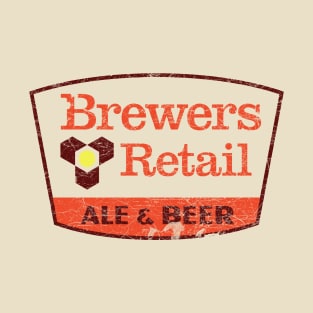 Retro Ale & Beer Brewers T-Shirt