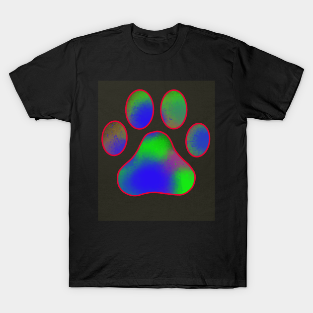 pawprint pretty - Pawprint Art - T-Shirt