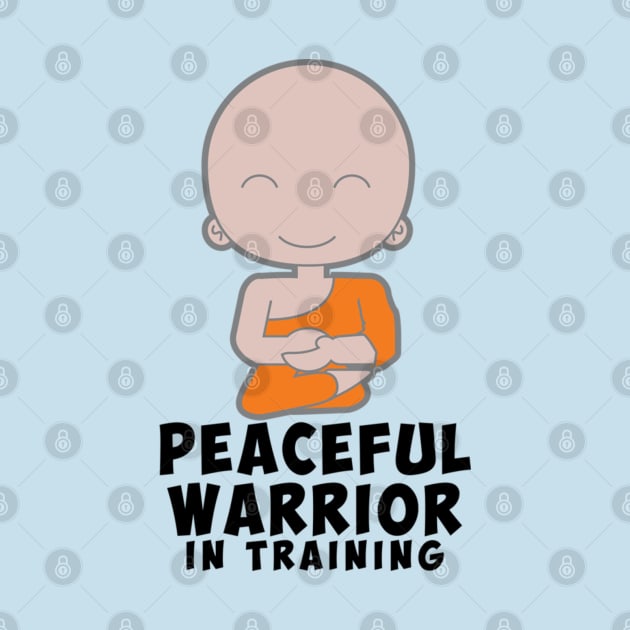 Peaceful Warrior in Training by Markaneu