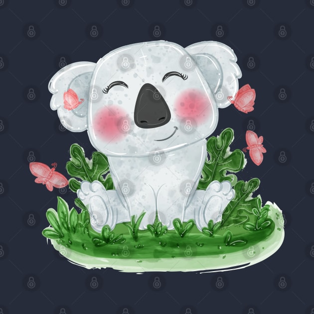 Baby Koala Cute by Mako Design 