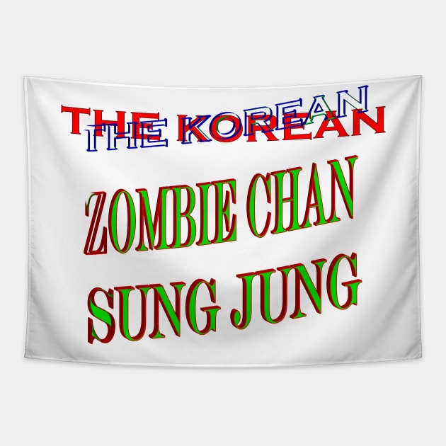 the korean zombie chan sung jung Tapestry by NadisinArt