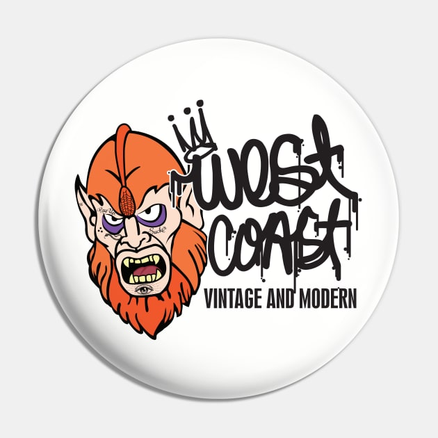 Beastman WCVM Pin by West Coast Vintage & Modern