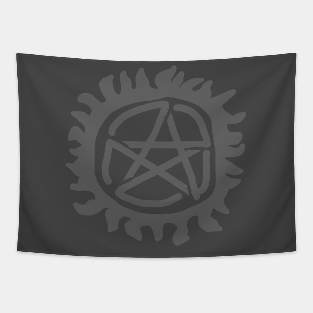 Supernatural Logo Supernatural Tapestry Teepublic Get the latest supernatural logo designs. supernatural logo