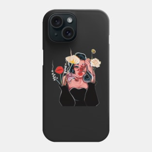 Stop Playing With My Delirium (more flowers) Phone Case