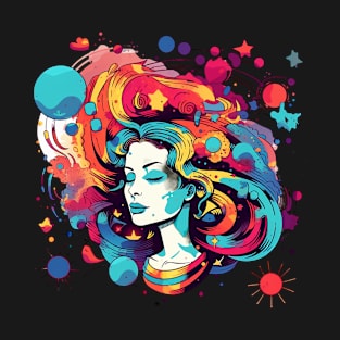 Psychedelic Woman T-Shirt